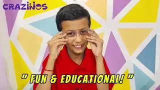 Unbox, Discover & Experiment! Mega Science Kit for Kids by Crazinos