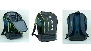 Decathlon Nabaji Swimming Backpack 27L 900 Black Yellow