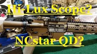 Hi-Lux 1-4x24 scope and NCstar QD mount