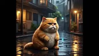 Moti(chubby orange cat) ki ❤️ 😍 💖 ❣️ 💕 love story