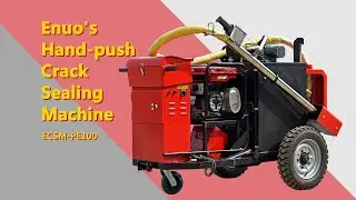 Enuo's hand-push crack sealing machine