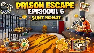 🔥 PRISON ESCAPE EPISODUL 6 &ndash; AM CUMPĂRAT UNEALTĂ DE 2000 💸 ȘI MI-AM FĂCUT CELULA DIN AUR!