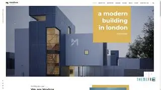 Modrox : Architecture And Interior WordPress Theme      Amias Shanon