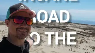 Insane road to the dune - Lithuania - World on Bicycle
