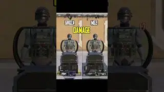 Damage test : GROZA vs MG3 😳