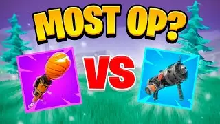 Pumpkin Launcher Vs Explosive Goo Gun (What Is The Most Overpowered Weapon In Season 4?)
