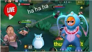 TOORA 7  is live! MLBB meme 🤣🤓!! nana Vs Franco 🤪😝!! mobile Legends Bang Bang 😅