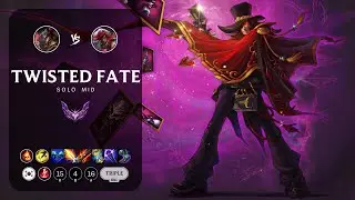 Twisted Fate Mid vs Katarina - KR Master Patch 13.20