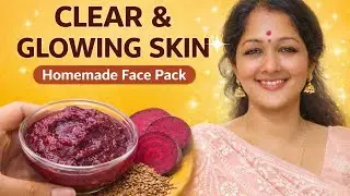Face Pack for Clear & Glowing Skin | Homemade Natural Glow Face Pack ✨🎎🍨@akisworld-channel 