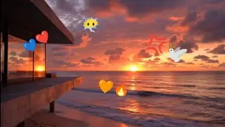 Sunrise & Sunset from a Beachfront Home | Cinematic Coastal View