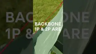 New and improved Backbone Trekking Pole Tent