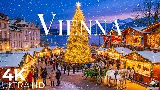 Christmas in Vienna 4K 🎄✨ Magical Lights, Cozy Streets & Festive Atmosphere