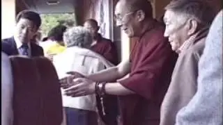 HH Dalai Lama Blessings Washington, NJ, 1987 - 2 of 3