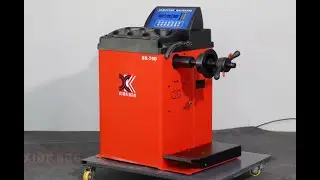 XinKong 70D Wheel Balancer - Operation Steps