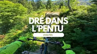Dr&eacute; dans l&rsquo;pentu Black Downhill Bikepark Chatel France 🇫🇷 Portes Du Soleil Full Run POV RAW