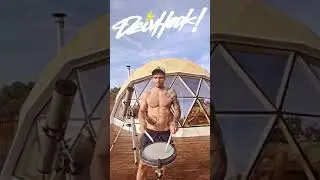 Rudimental Rudiments in the midnight with NASA - Deivhook [👽 The Second drum contact with the UFO]