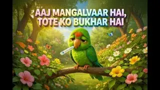 आज मंगलवार है |AAJ MANGALVAAR HAI | WeekDays Animals Rhyme | Hindi Rhymes for Kids | BabySongs India