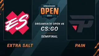 CS:GO - paiN vs. Extra Salt [Vertigo] Map 2 - DreamHack Open 46  - Semifinal - NA