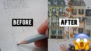 This Building Sketch Just Hit Different