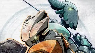 Norse Bot 10 - Modi Magni Drawing Process