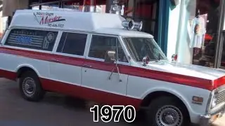 Evolution of ambulances (1920-2023)
