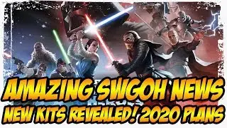 Amazing SWGOH news! State of the Galaxy and Poe kit reaction!