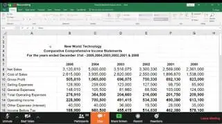 Financial Statement Analysis - HNDA 2nd year - CAA - Online Lecture on 24/04/2020