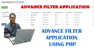 Advanced filter application using PHP and MySQL - Introduction
