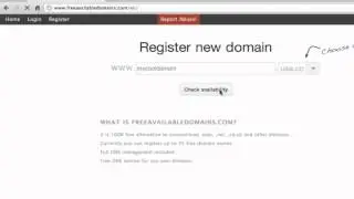 How to register a free domain?