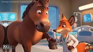 Colaj | Vulpișorul Viorel 🦊– Cântecel Copii