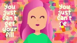 Lyric Motion Graphics Animation &mdash; Itty Bitty | Motion Design Portfolio