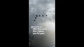 MBS Welcomed With Fighter Jets Fly-past