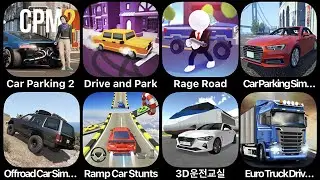 Car Parking 2, Drive and Park, Rage Road, Car Parking Simulator, Offroad Car Sim, Ramp Car Stunts