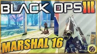 Marshal 16 (Best Secondary) COD BO3 Gameplay