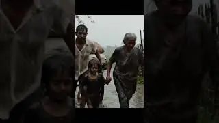 Rain Without End: Life Under the Storm in the Village | Heavy Rain & Thunder Ambience 🌧️🌦️#shorts
