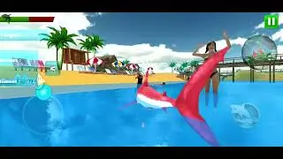Shark Attack Simulator Game android gameplay