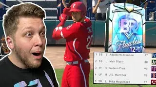 I FINALLY DRAFTED THE 12-0 FLAWLESS BR SQUAD.. this team is INSANE! MLB The Show 20