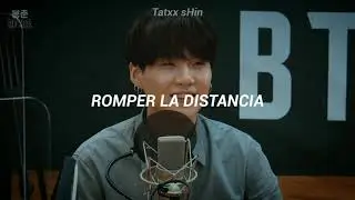 #HappyBirthdayMinYoonGi | Asthon Edminster ❝Break the distance❞ ( sub. espa&ntilde;ol ) Yoongi FMV version.