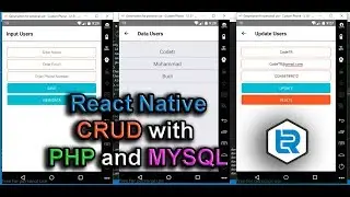 React Native - CRUD with Rest API PHP (Part 9)