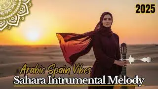 🎶 Spanish Arabic Guitar Fusion — Warm Desert Sunset Instrumental Vibes