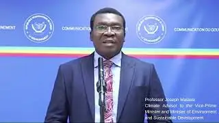 A partnership with populations - Professor Malassi from DRC at Oslo Tropical Forest Forum 2022