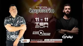 Ed 319 - Programa Euphoria - DJs Zanelli e Edisil  - 🔥Mix 2025  🔥Progressive House Mix 🔥Tech House