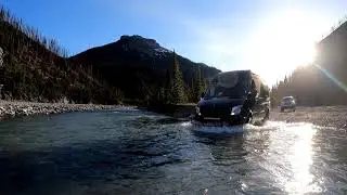 Mercedes Sprinter 4x4 river crossings