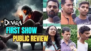 Devara Part 1 Public Reaction | Devara First Day First Show Public Review | Jr NTR, Janhvi Kapoor