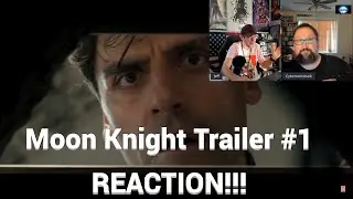 First MOON KNIGHT Trailer REACTION!!! Group REACTION from The MCU'S Bleeding Edge