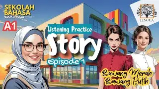 A1 Listening Comprehension: Story Episode 1 (Listening Practice to Improve Listening Skills)