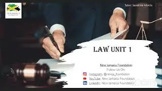 CAPE LAW Unit 1 Marathon Session (2023)