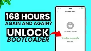 Unlock bootloader of Xiaomi / Poco devices instantly | Bypass unlock time 168 hours
