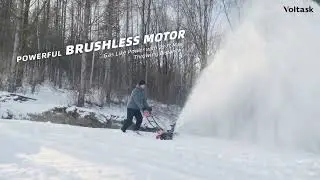 Overview: Powerful 48V Cordless Snow Blower 20