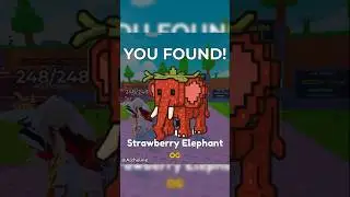 How to get Strawberry Elephant in Find the Brainrot Roblox